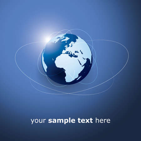 Globe Design Conceptのイラスト素材