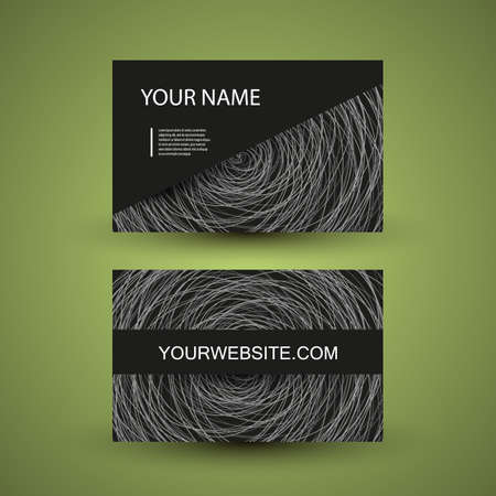 Business Card Designのイラスト素材