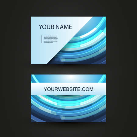 Business Card Design のイラスト素材