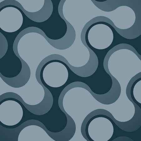 Abstract retro patternのイラスト素材