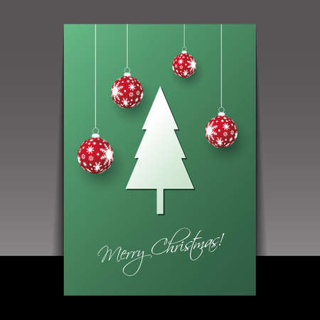 Christmas Flyer or Cover Designのイラスト素材