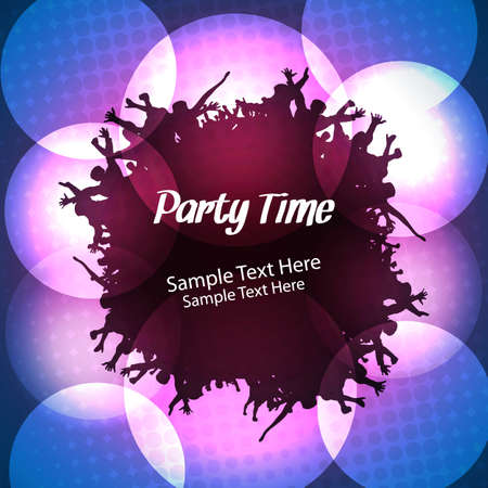 Party People Vector Designのイラスト素材