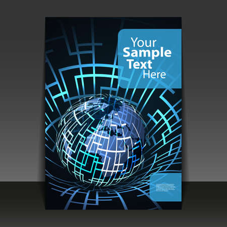 Connections - Flyer or Cover Designのイラスト素材