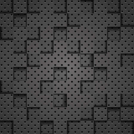 Abstract Metallic Mosaic Background のイラスト素材