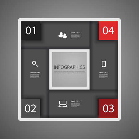 Infographic Designのイラスト素材