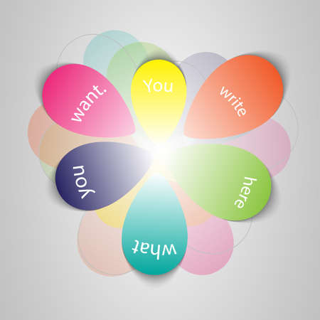 Abstract Background - Petalsのイラスト素材