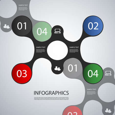 Infographic Designのイラスト素材
