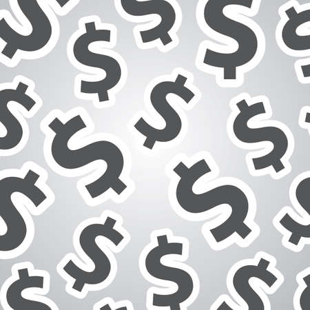 Dollar Signs - Business Concept Designのイラスト素材
