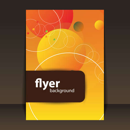 Flyer or Cover Design - Circles Pattern のイラスト素材