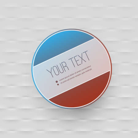 Abstract Background with Minimal Circular Text Box Designのイラスト素材