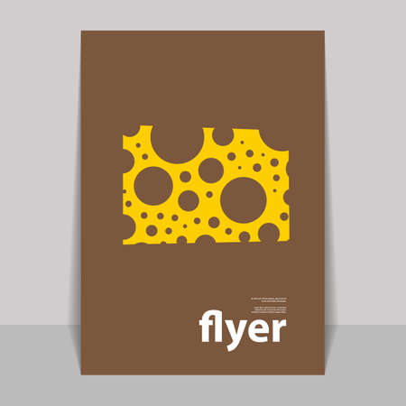 Flyer or Cover Design with Colorful Dotted Abstract Patternのイラスト素材