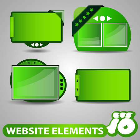Image Sliders - Web Design Elementsのイラスト素材