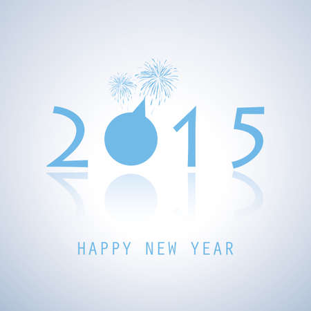 New Year Card - 2015のイラスト素材