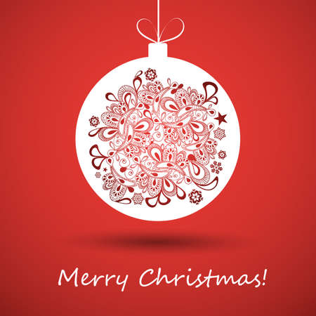 Christmas Greeting Cardのイラスト素材