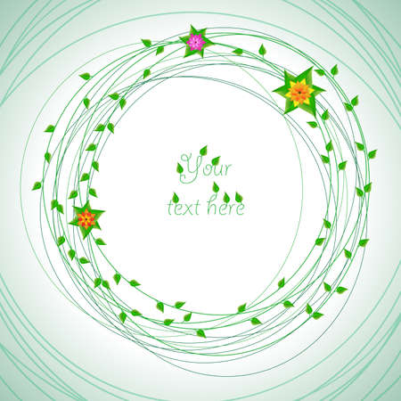 Ecological Backgroundのイラスト素材