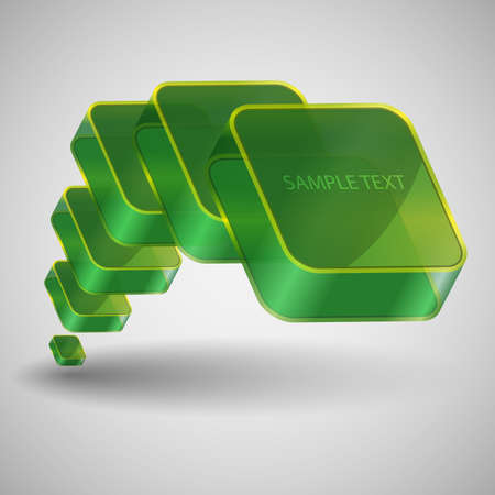 Abstract Speech Bubbleのイラスト素材