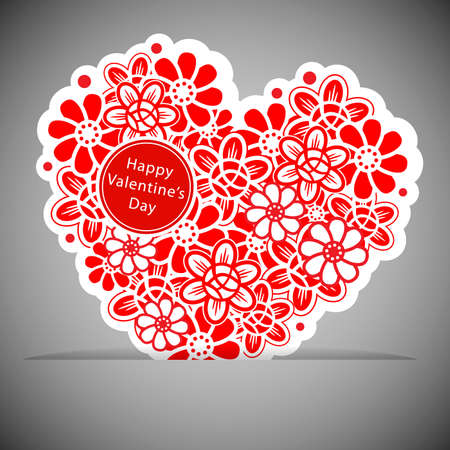 Valentines Day Cardのイラスト素材