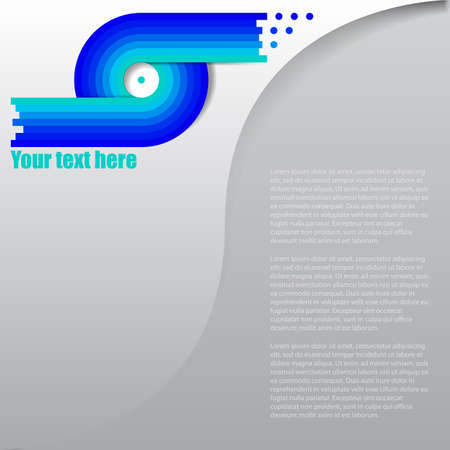 Abstract Background with Spiral Patternのイラスト素材