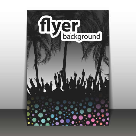 Flyer or Cover Design - Beach Partyのイラスト素材