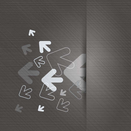 Metallic Background with Arrowsのイラスト素材