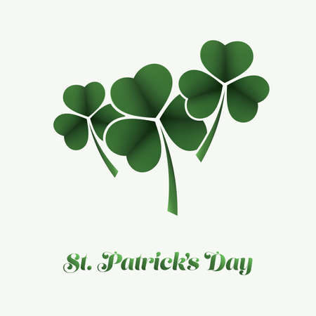 St. Patricks Day Card Background Template Designのイラスト素材