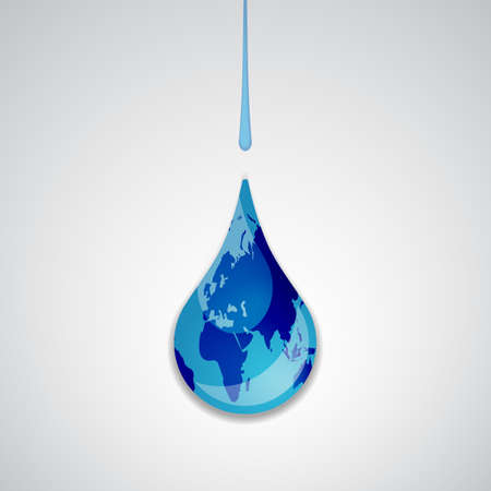 Water Drop Designのイラスト素材