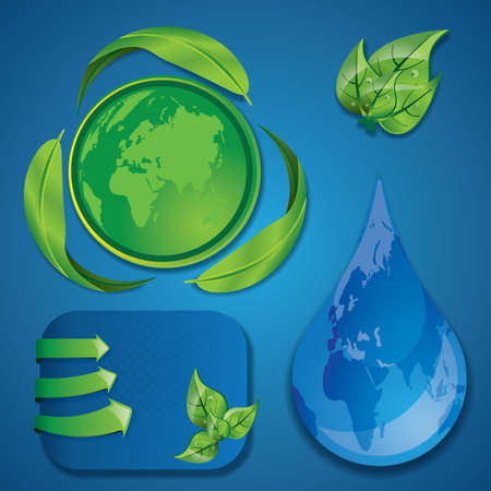 Eco Design Elementsのイラスト素材