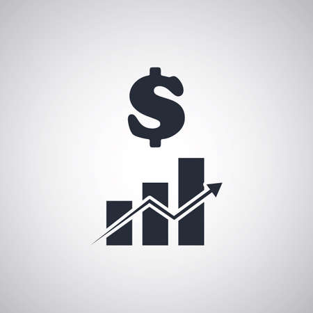 Success - Vector Illustration of Dollar Designのイラスト素材