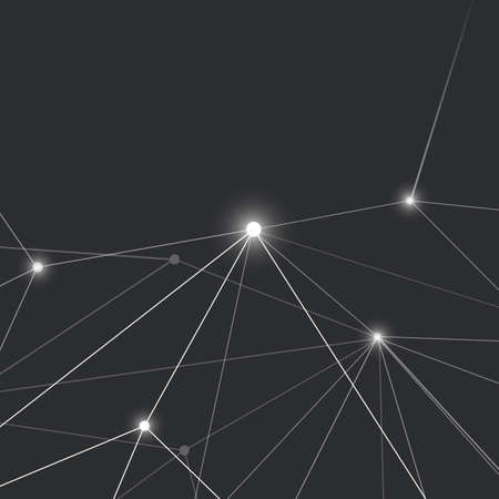 Connections  Molecular Global Business Network Design  Abstract Mesh Background