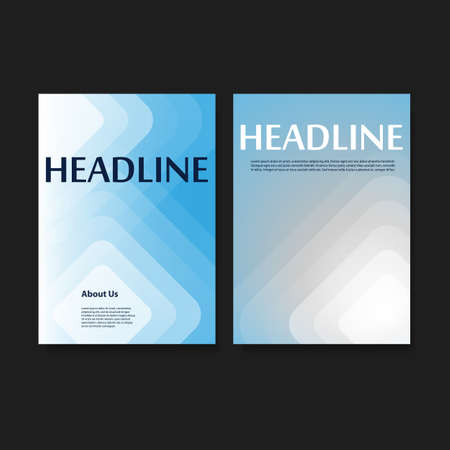 Flyer or Cover Design Set for Your Businessのイラスト素材