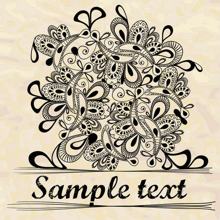 Floral Pattern Backgroundのイラスト素材