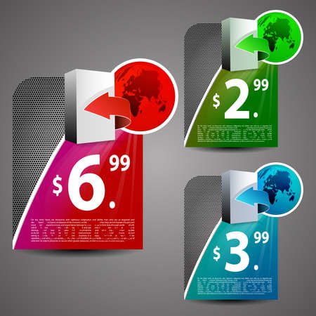 Website Banner Setのイラスト素材