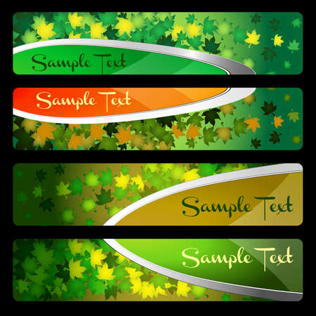 Banner or Header Design Setのイラスト素材