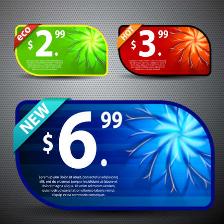 Website Banner Setのイラスト素材