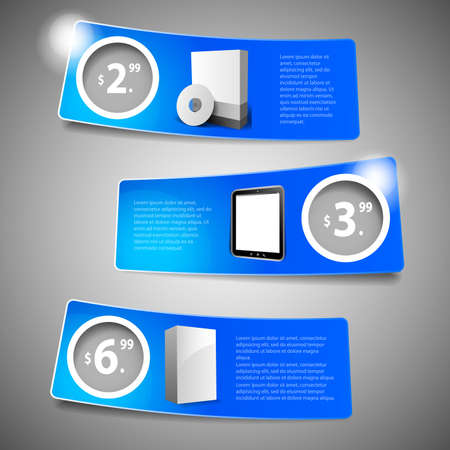 Header or Banner Design Setのイラスト素材