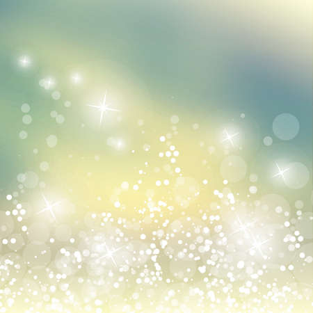 Sparkling Cover Design Template with Abstract Blurred Backgroundのイラスト素材