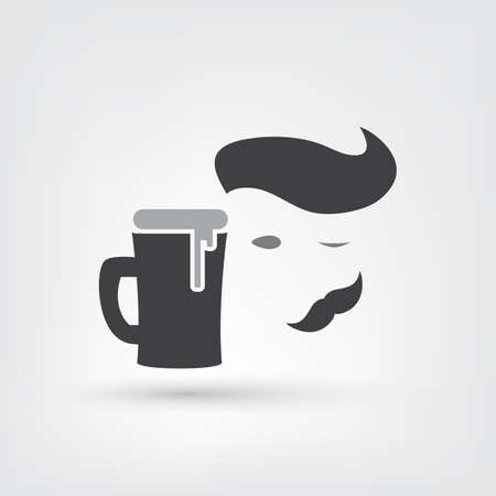 Hipster Poster Icon or Cover Designのイラスト素材