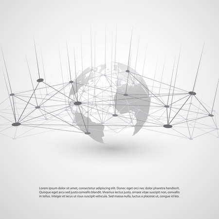 Cloud Computing and Networks Conceptのイラスト素材