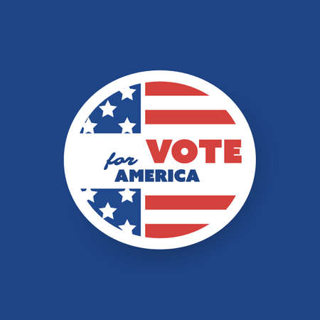 USA Voting Design Conceptのイラスト素材
