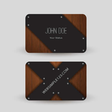 Business Card Templateのイラスト素材