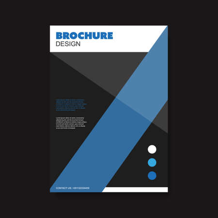 Modern Brochure Design Templateのイラスト素材