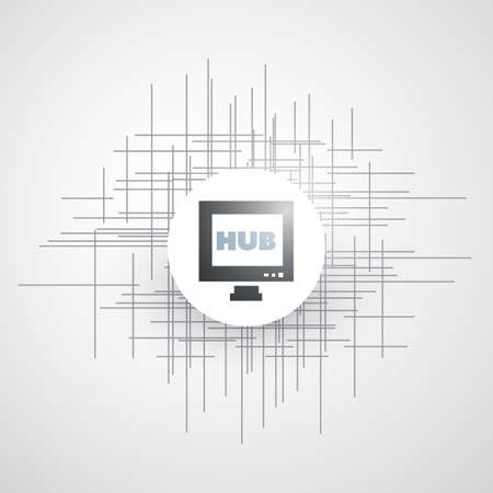 Abstract Cloud Computing and Global Network Connections Concept Design with Transparent Geometric Meshのイラスト素材