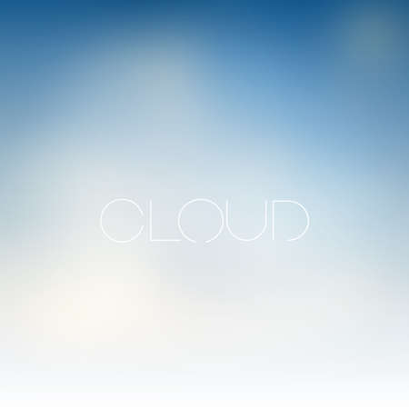 Colorful Cover Design Template with Abstract Blurred Backgroundのイラスト素材
