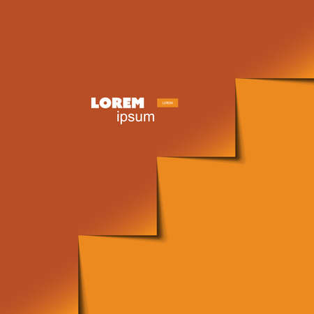 Abstract Background - Zigzag Paper Cutsのイラスト素材