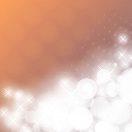 Colorful Sparkling Cover Design Template with Abstract, Blurred Background for Christmas.のイラスト素材
