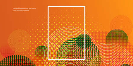 Colorful Wallpaper, Background, Flyer, Landing Page or Cover Design for Your Business with Abstract Pattern - Applicable for Reports, Presentations, Placards, Posters - Creative Vector Templateのイラスト素材