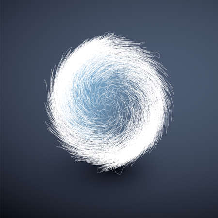 Globe Design - Chaos, Connections, Networkのイラスト素材