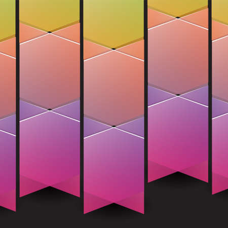 Abstract Geometric Shape, Mosaic Pattern