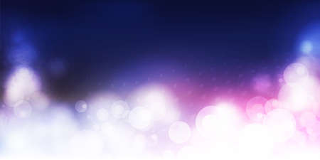 White, Purple and Dark Blue Header, Card, Poster Background for Christmas, New Year, Winter Holiday Designsのイラスト素材