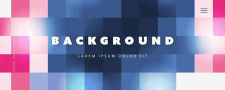 Abstract Colorful Minimal Geometric Pattern Background, Multi Purpose Template, Mosaic Gradient...